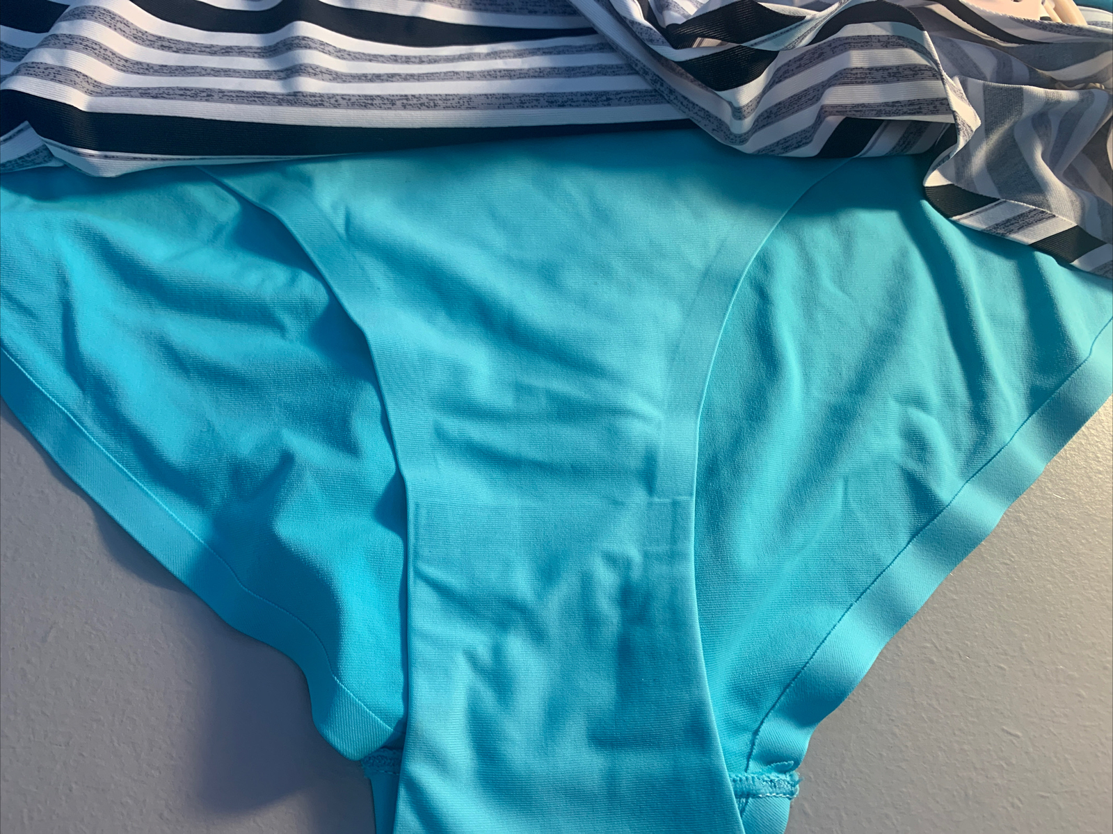 Chinese Laundry Bikini Panties 3 Pack Striped Multicolor Size XL Underwear