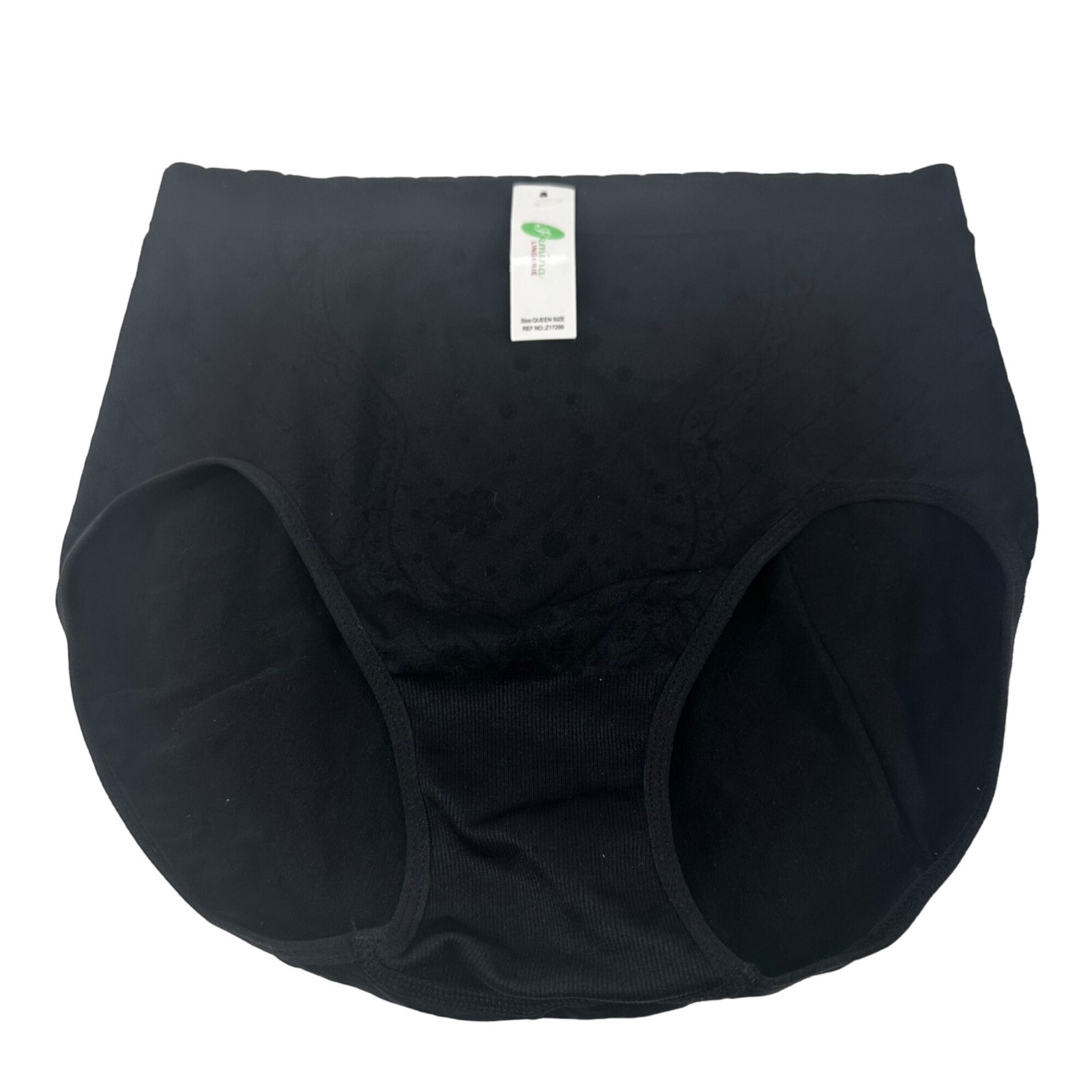 Femina Women’s Queen One Size Panty Brief Shaper Black New With Tags