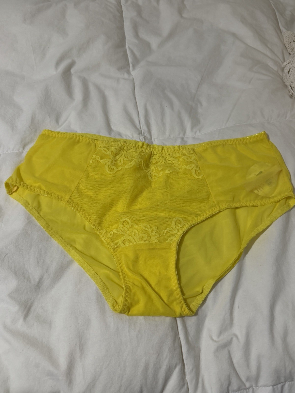 Mia Lemon Bikini by Splendies 3X Floral / Mesh NWT