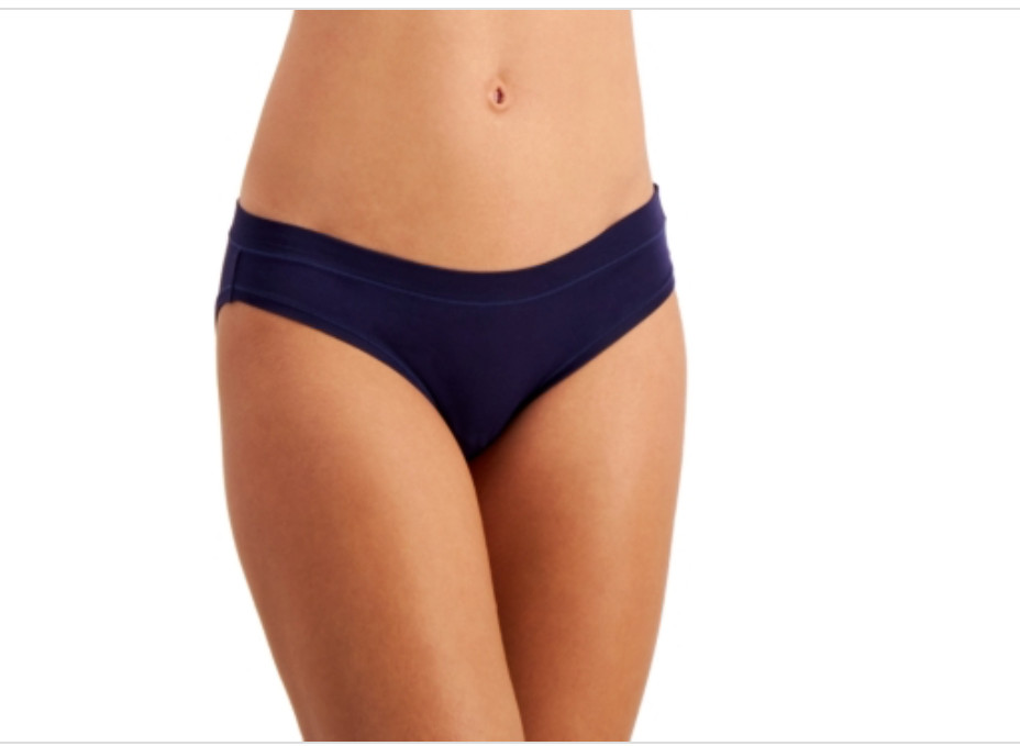 Alfani Women’s Ultra Soft Mix-and-Match Bikini Underwear Blue Size L 00862