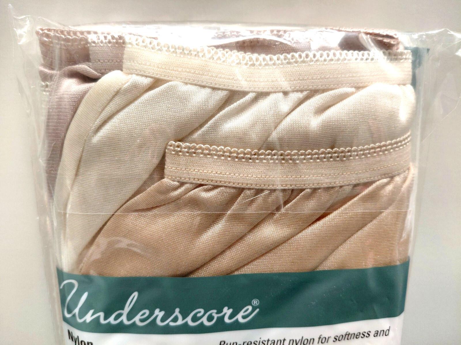 SIZE 10 Underscore 3 Pack Womens Nylon Briefs Panties Naturals Color JCPenney