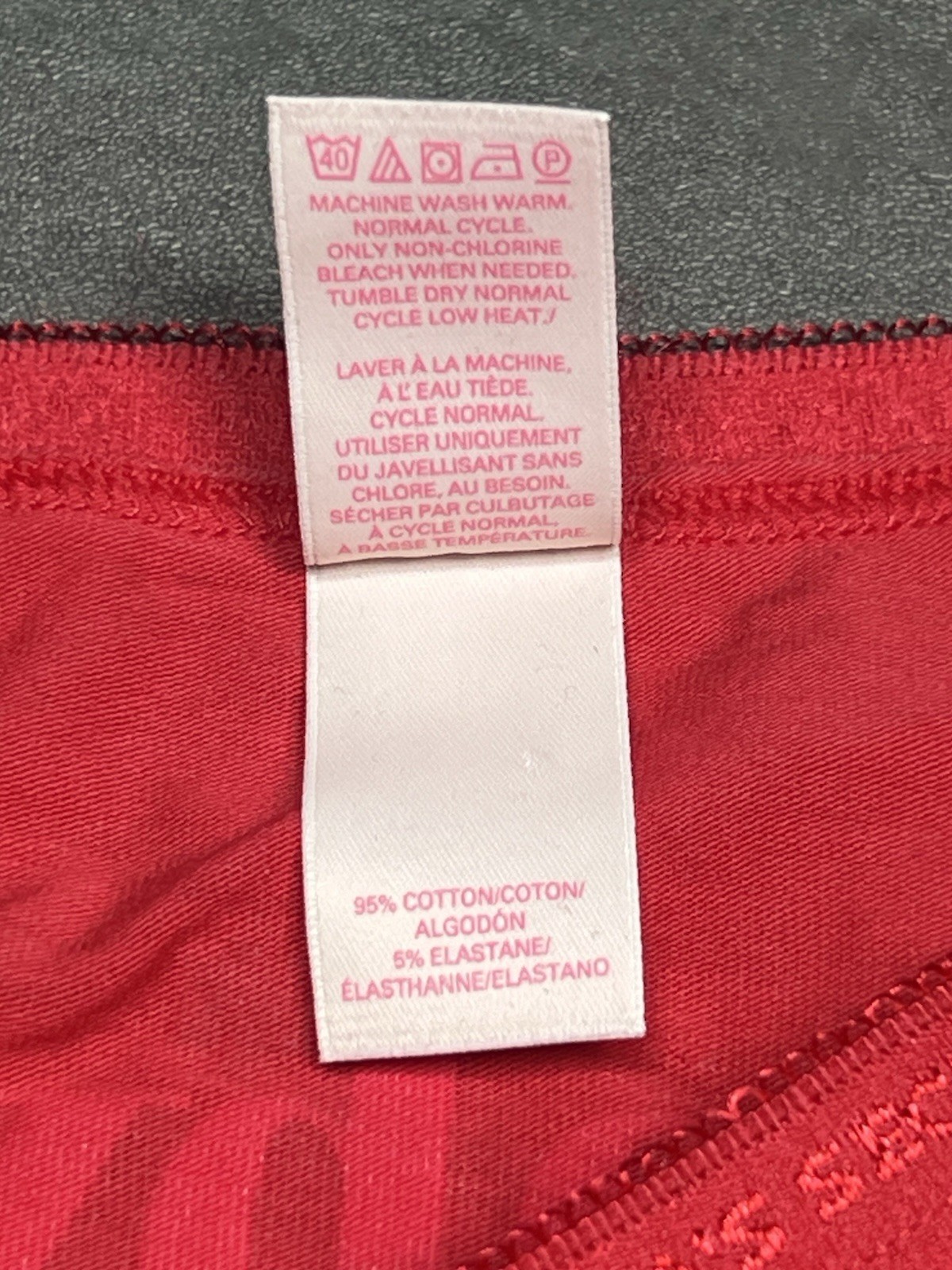 Vintage Victorias Secret Baby It’s Cold Panty Signature Logo Glitter Graphic M