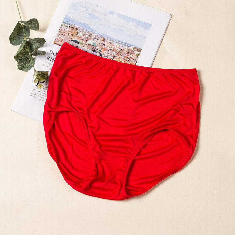 3pcs/lot Mulberry Silk Underwear Women’s Briefs Plus Size Real Silk Lady Panties