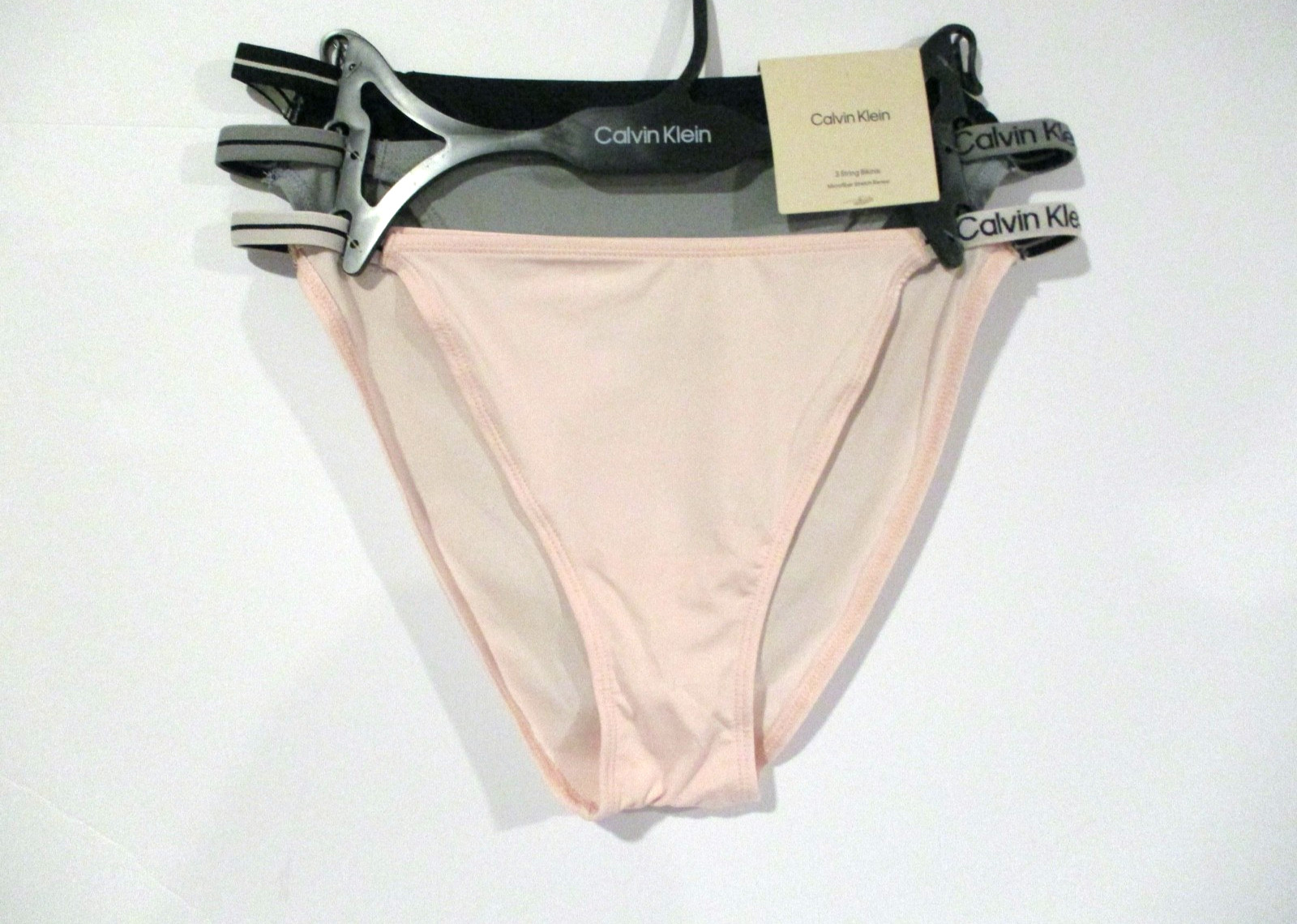 Calvin Klein women’s String Bikini panties microfiber stretch size Medium 3 pair