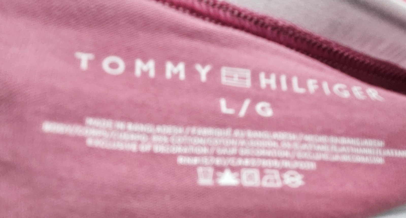 TOMMY HILFIGER 3 Pack Women’s L XL Logo Cotton Bikini Panties Mauve Gray Navy
