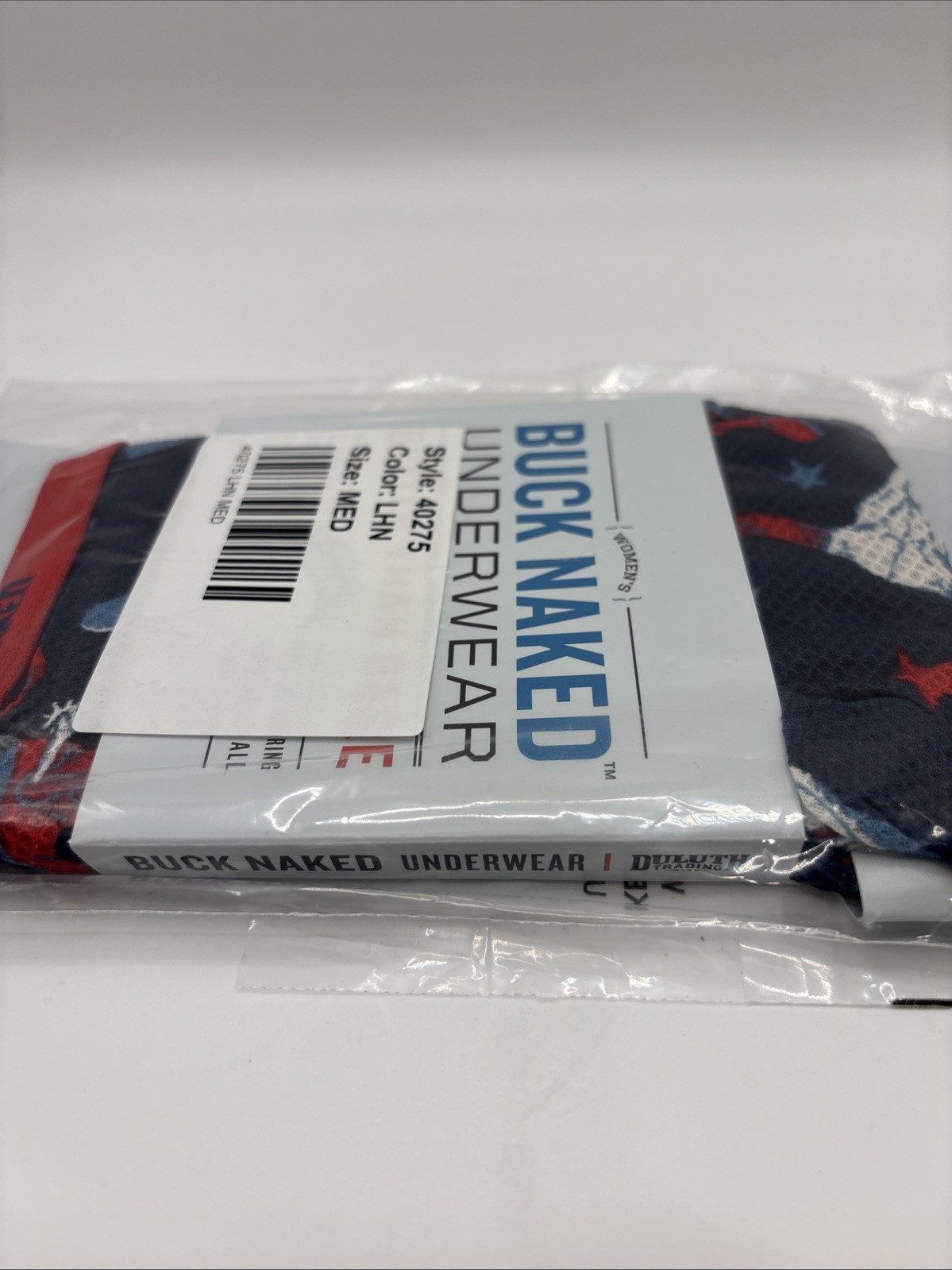 Duluth Trading Womens Buck Naked Underwear Brief Texas Longhorn Medium 10-12 NWT