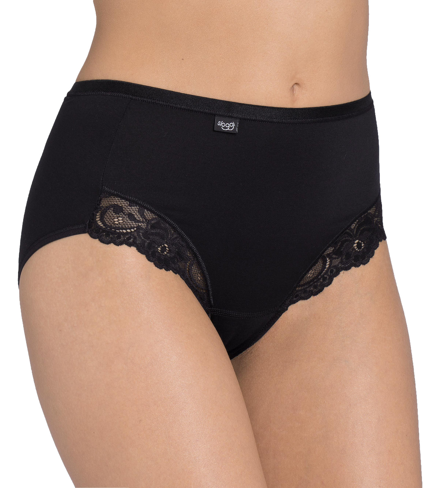 Sloggi Romance Maxi Briefs Knickers 10031897 High Waist Womens Lingerie