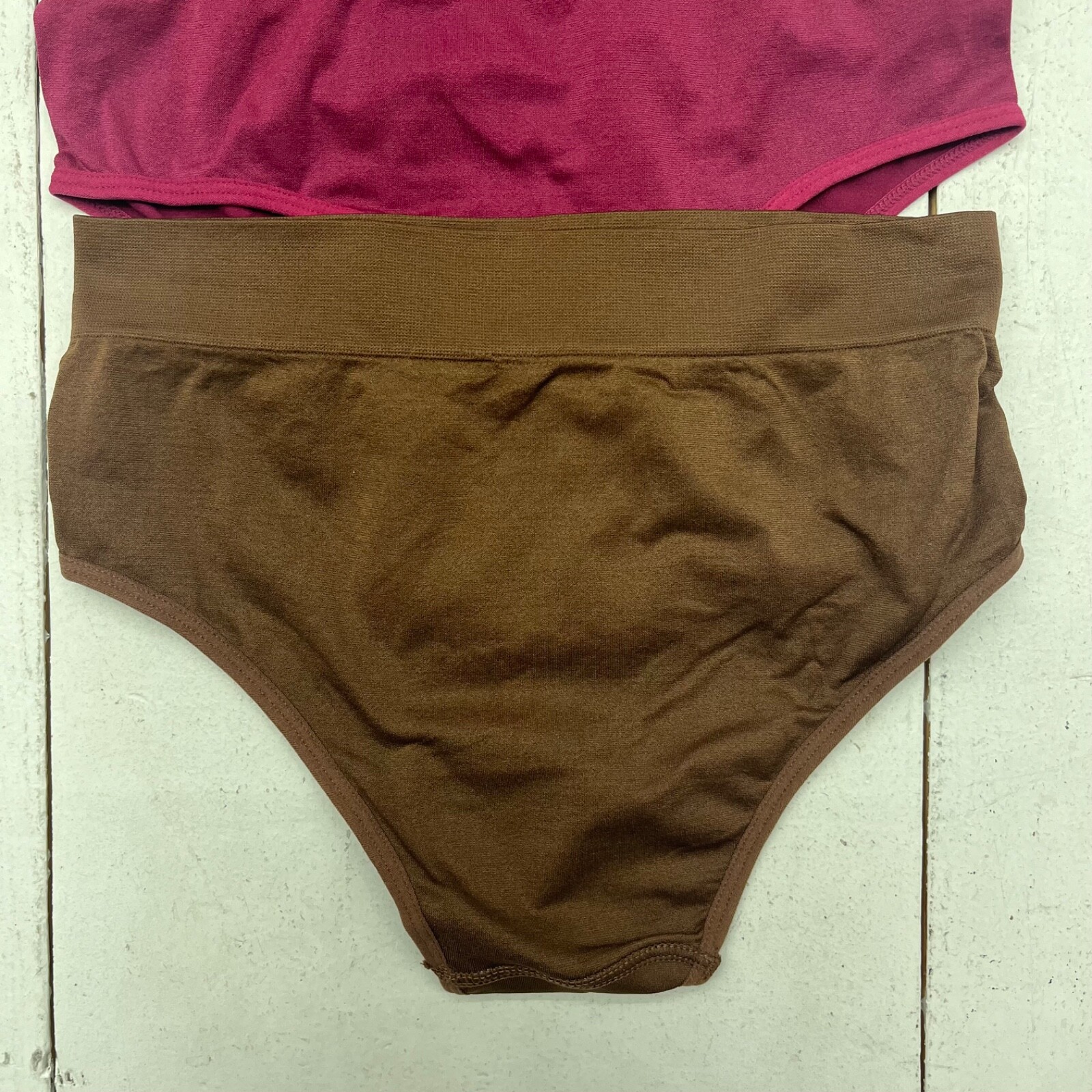 Shein Multicolor 5-Pack Brief Style Underwear Stretch Womens Size Small