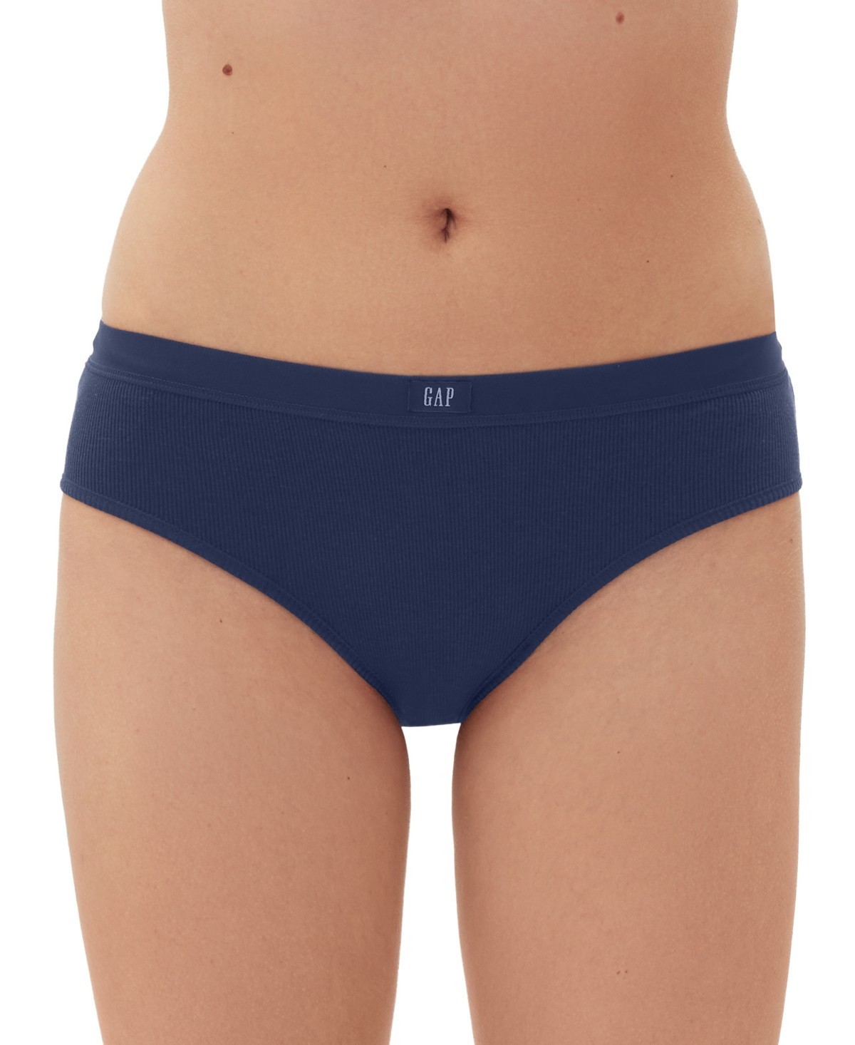 Gap GapBody Women’s Logo Comfort Hipster Underwear, Elysian Blue, MEDIUM