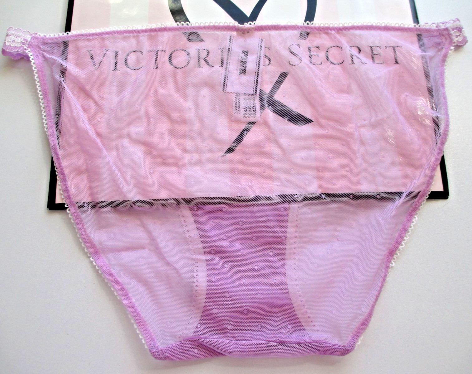 VICTORIA’S SECRET PINK Wink String Bikini Panty S M L XL Purple NWT FREE SHIP 4+