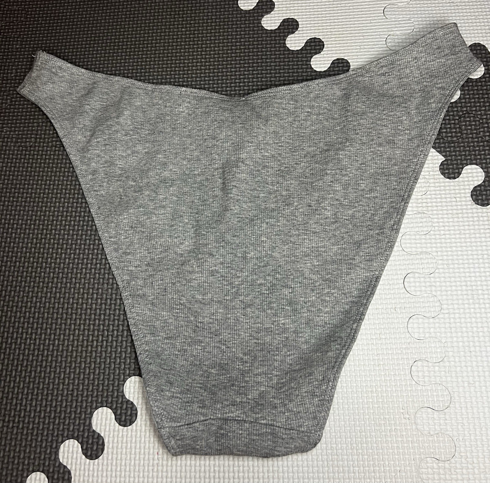 Polo by Ralph Lauren Women’s Underwear, Knickers, Cotton, Grey, Size L, New
