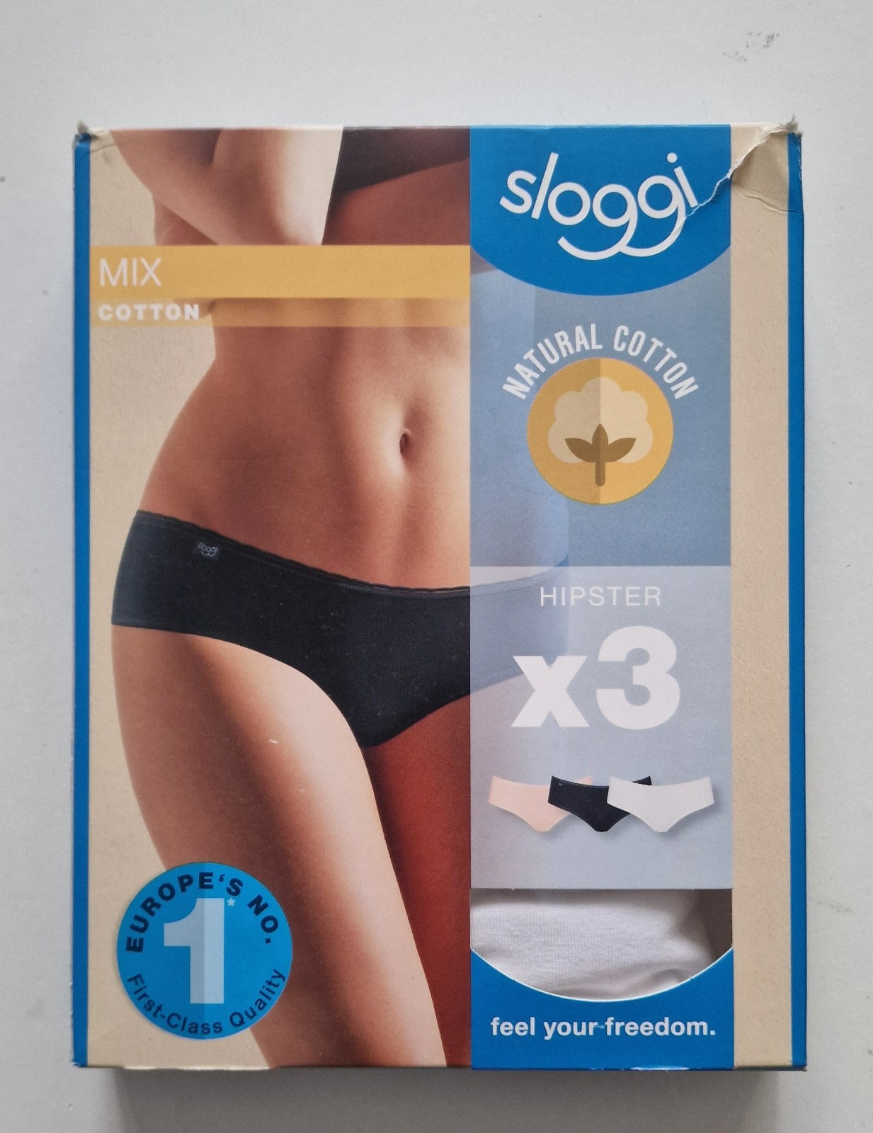 Womens Knickers sloggi MIX HIPSTER H Brief panties 3 pack intimate apparel