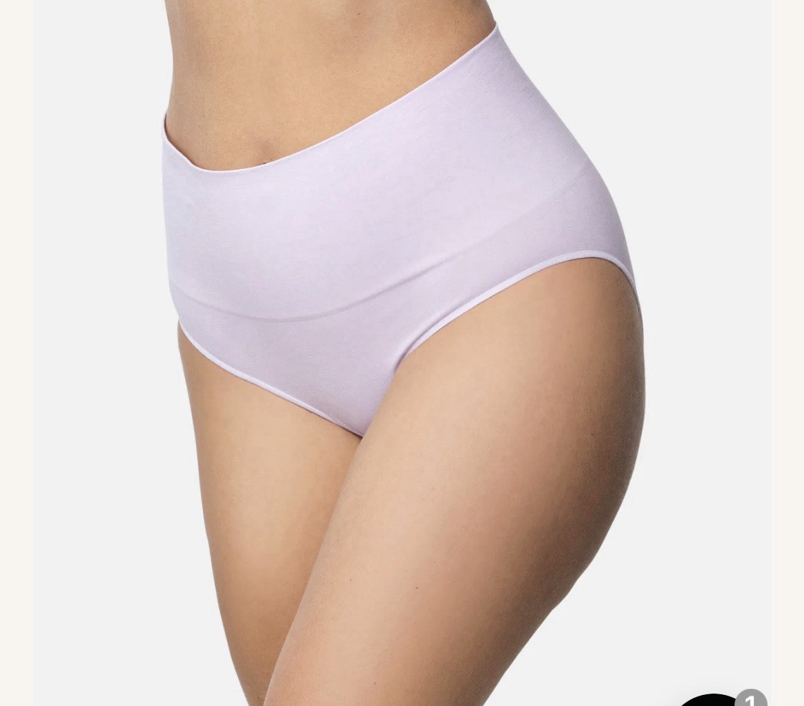 NEW UNDEROUTFIT Smoothing at Waist Brief Lilac SZ XL Style #308