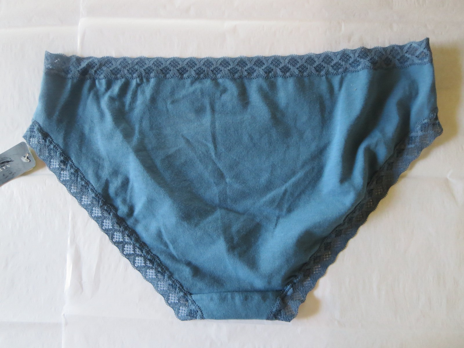 NATORI BLISS GIRL BRIEF PANTY #156058, XL, STELLAR/BLUE, NEW WITH TAG $20