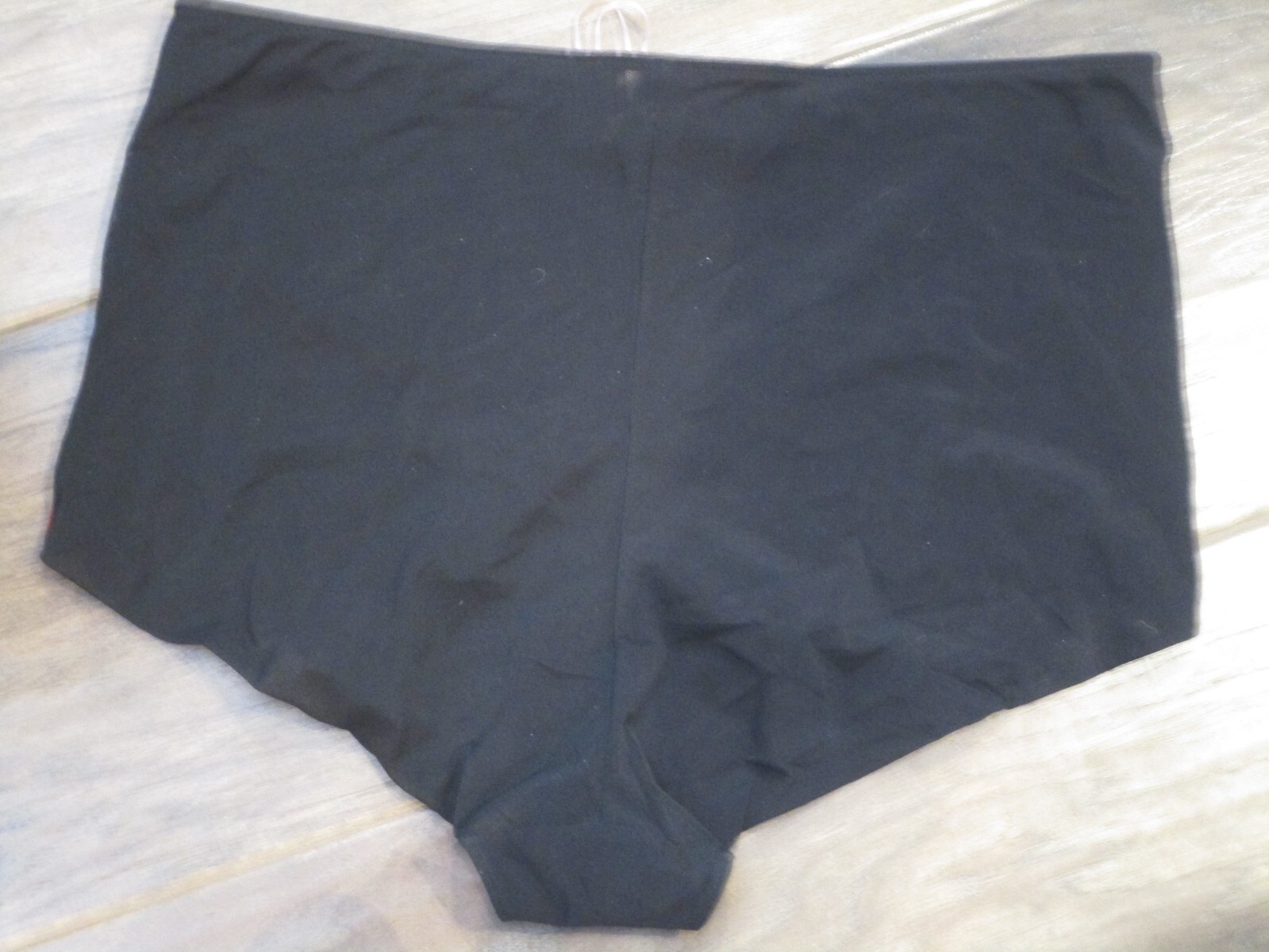 PANACHE CLARA LACE BLACK/RUBY HIGH WAIST BRIEF PANTIES SIZE XXL NEW
