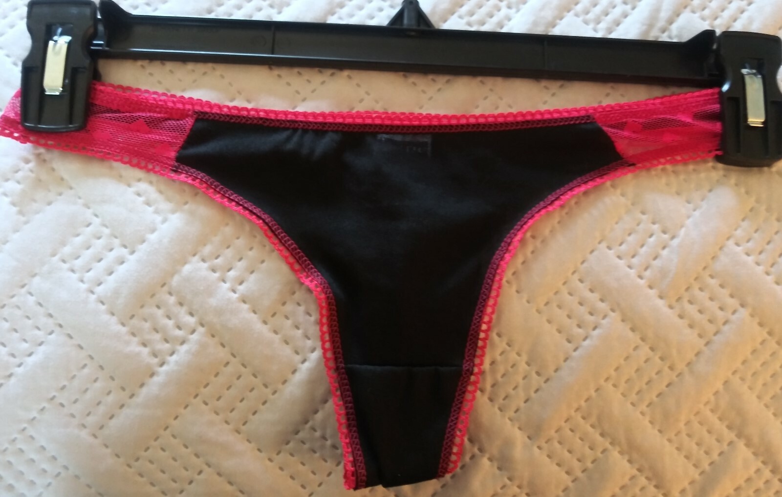 HYPE LINGEIE! Get 1pr of THONGS! SzM! Panties! Red/Black Underwear/Women/Jrs NEW