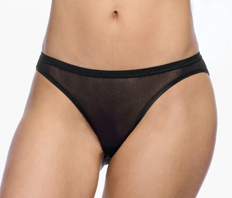 COSABELLA Soire Confidence Black Low Rise Bikini Panty NEW Womens Sz M 6 L 7