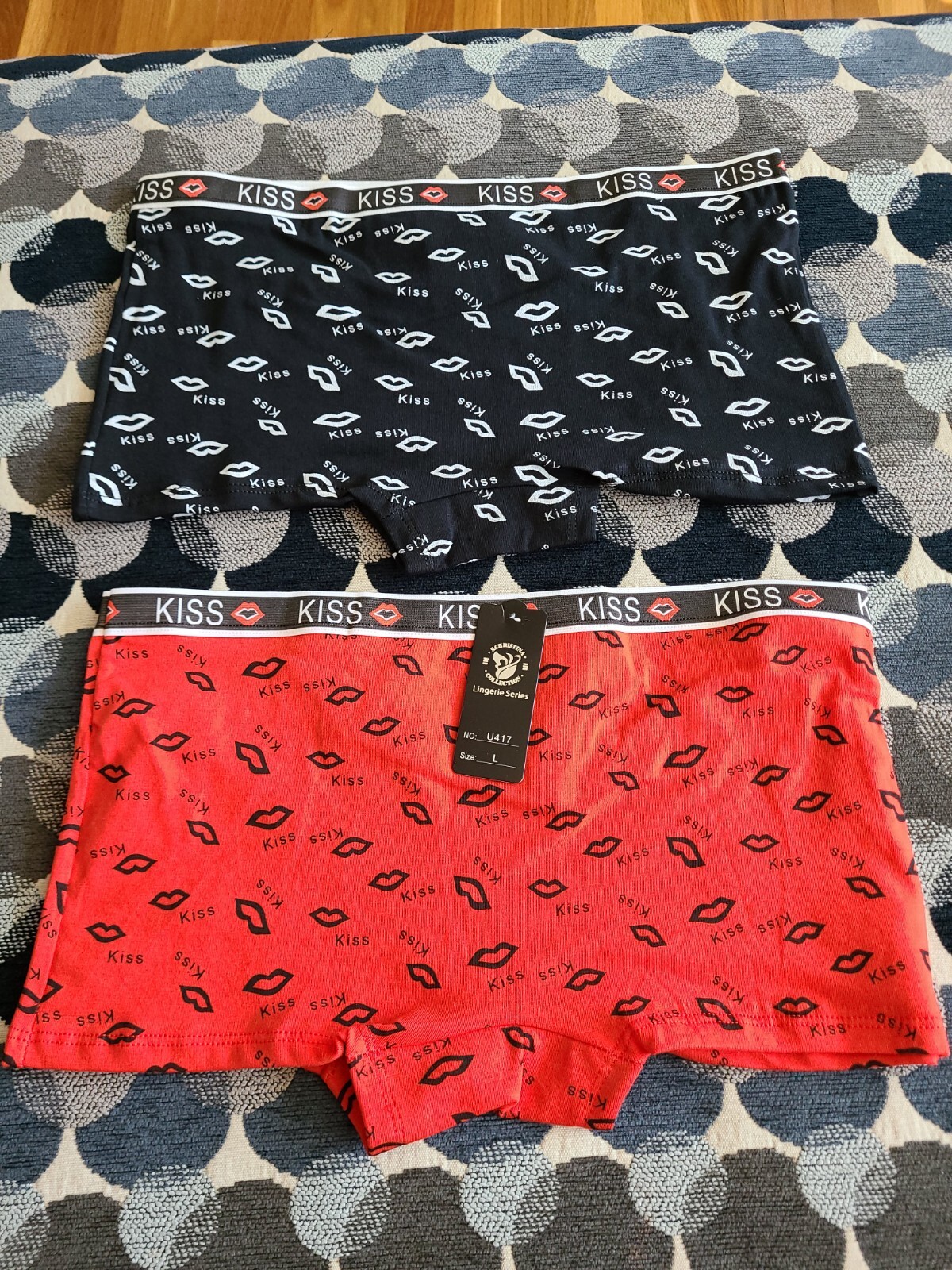 Women Cotton Panties Graphic Print Size L 2pk 🔥