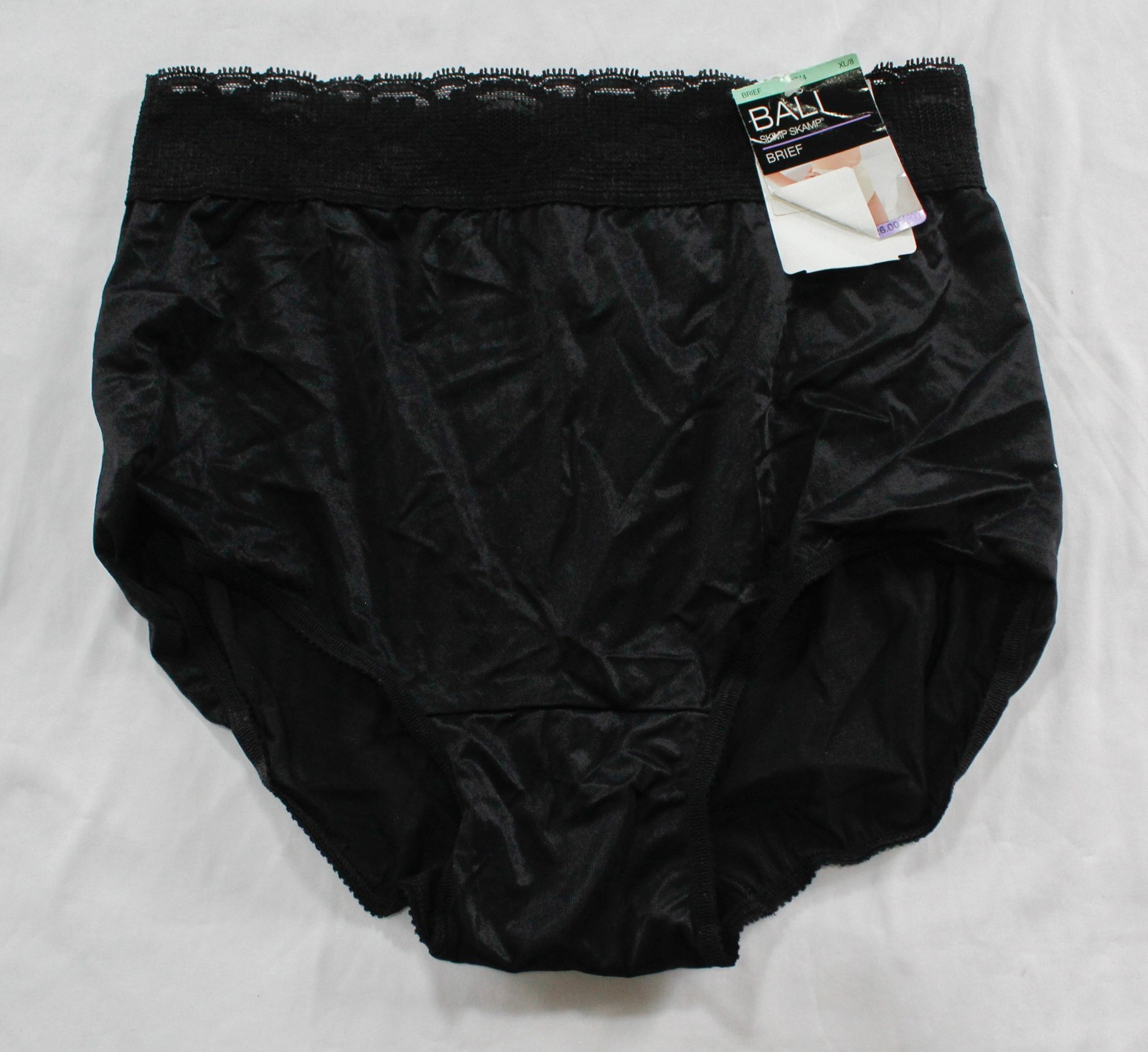 Bali Women’s Comfort Revolution High-Rise Seamless Brief DH3 Black 8/9 NWT