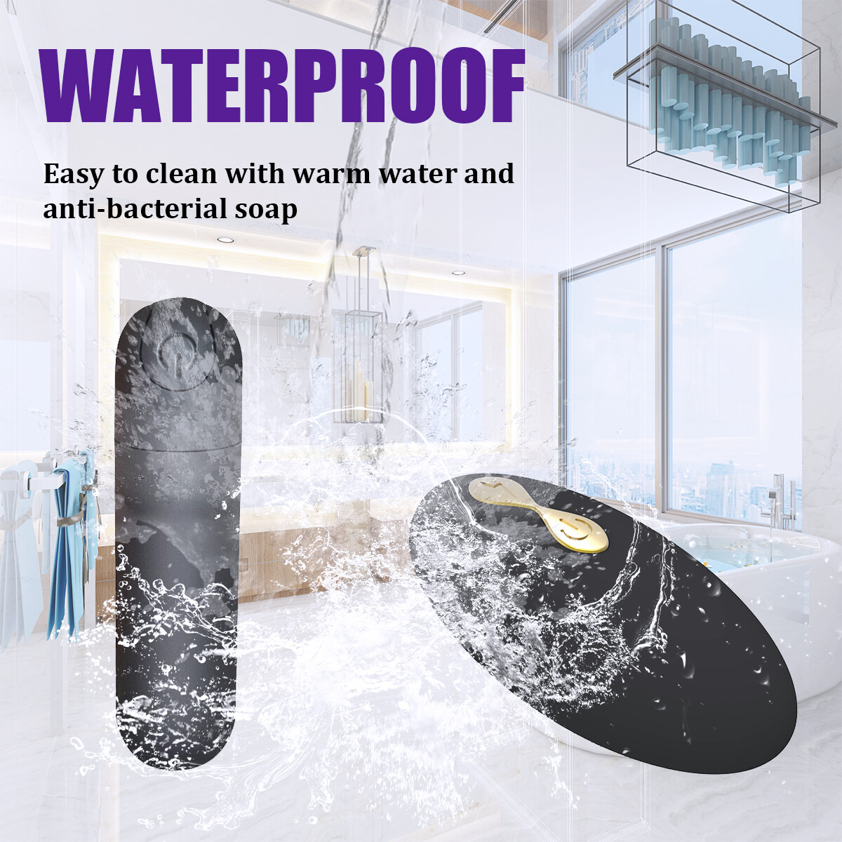 10 Modes Wireless Remote Control Invisible Vibrating Panties Waterproof Bikini