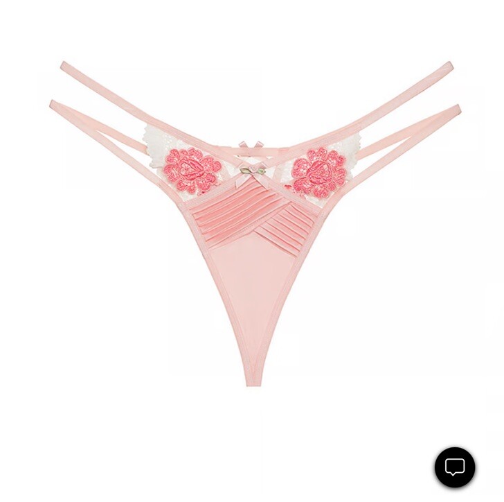 NWT VICTORIA’S SECRET For Love & Lemons SYLVIE Thong MEDIUM