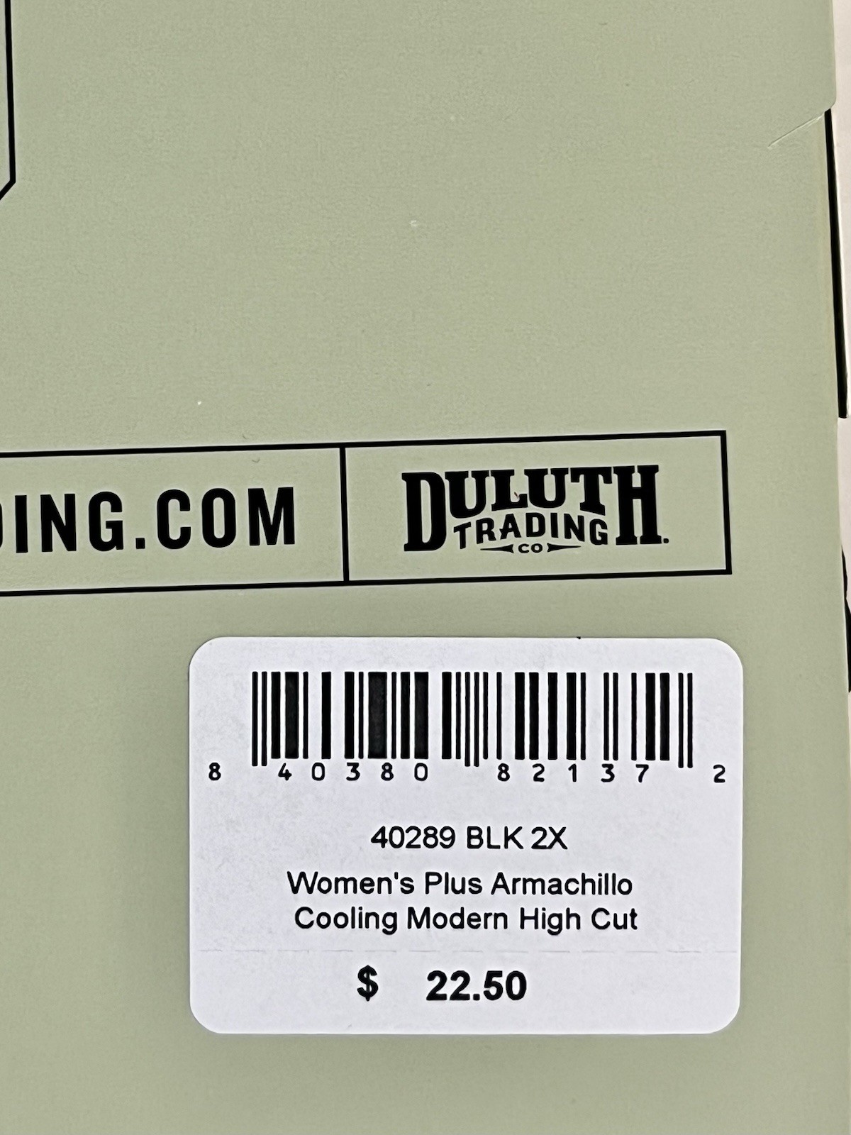 Duluth Women’s Armachillo Cooling Underwear Hi-Cut Brief/Black Size 2X (20w-22w)