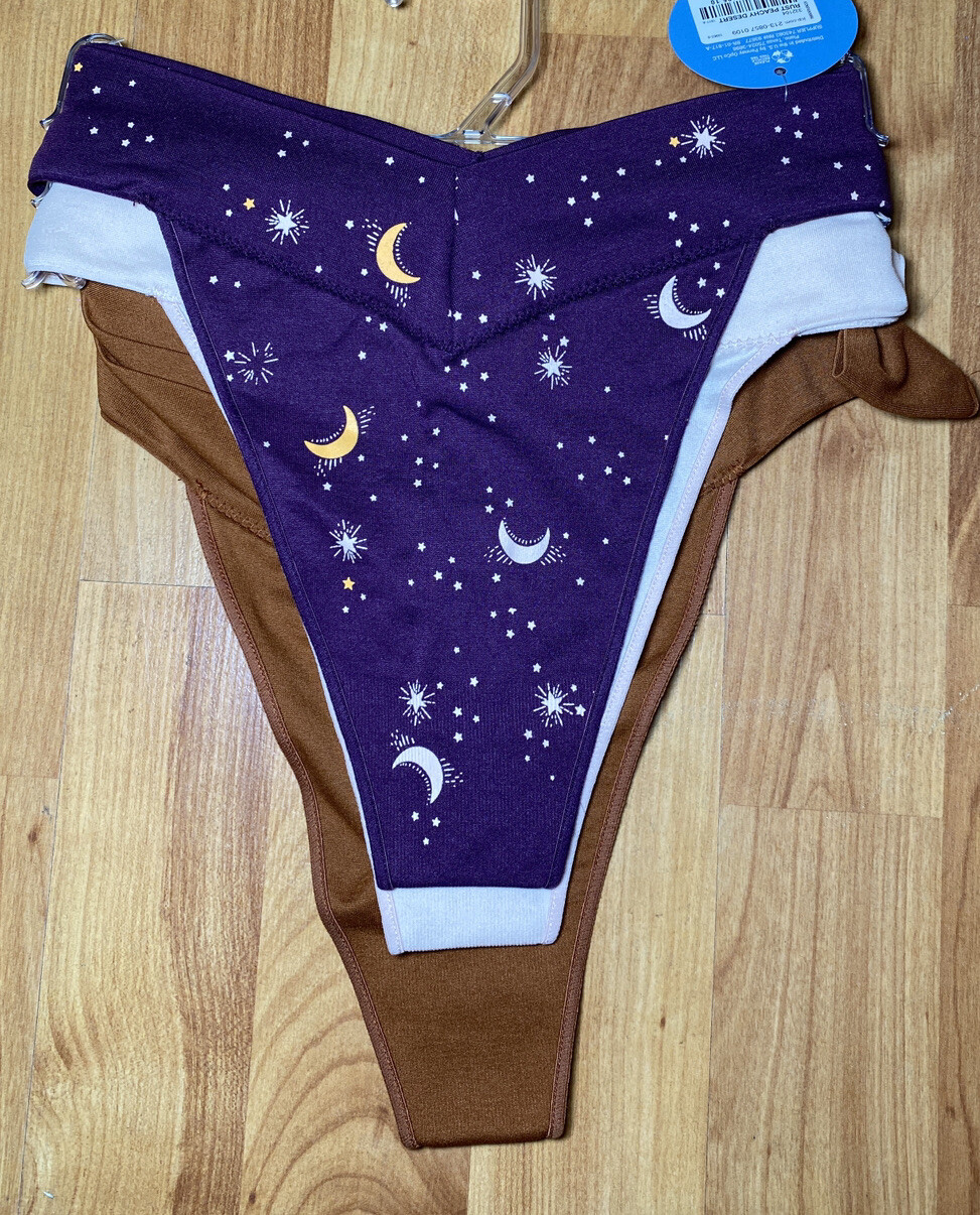 Arizona Body 3Pack thong seamless moon print size XXL