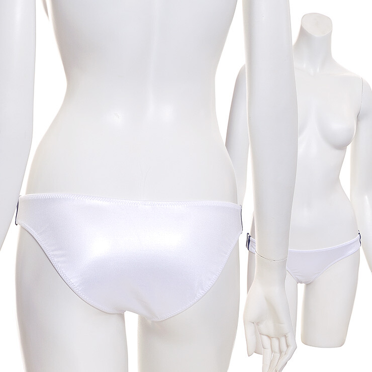 Japanese School P.E. Cosplay Low-rise Bikini Panties Wet Look made in Japan T373