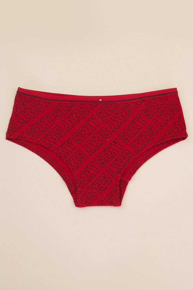ScarvesMe 5 pack Women’s Assorted Color Sexy Print Cotton Sexy Hipster Panties