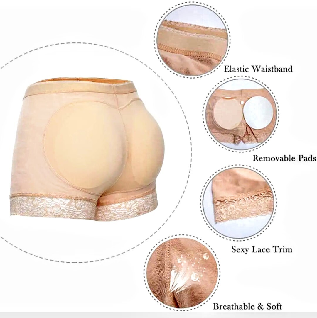 BUTT PADDED JOYSHAPER JL0221 Shaper Briefs, Beige, Size M SEXY💚SUPER SEXY💚