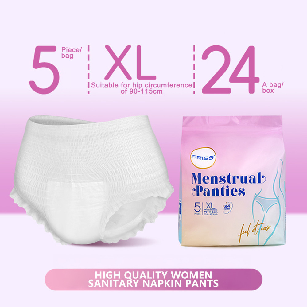 5pcs Disposable Menstrual Panties Underwear Postpartum Essentials All Day Night
