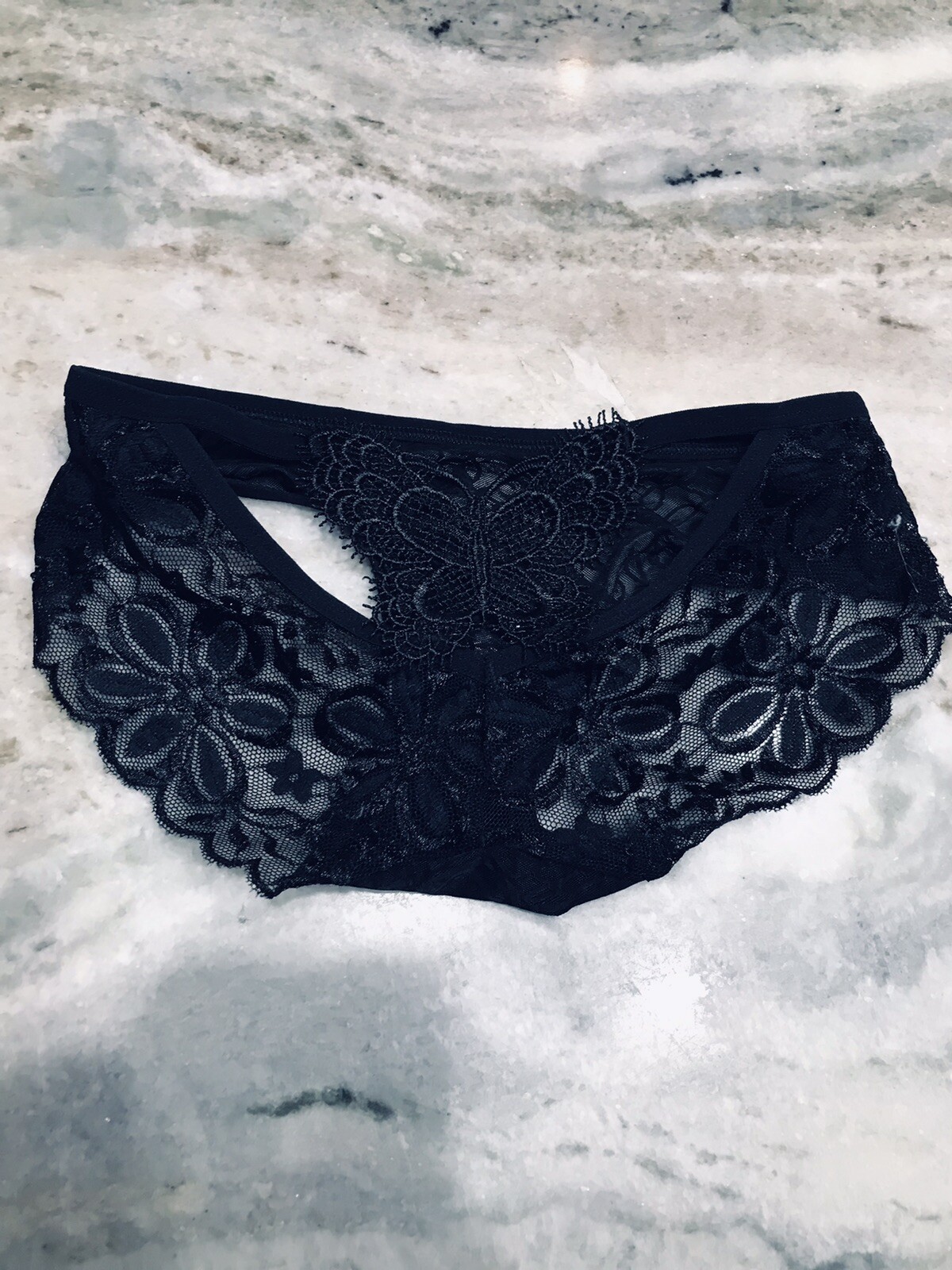 Unbranded Womens Lace Underwear/Black-One Size Fits All