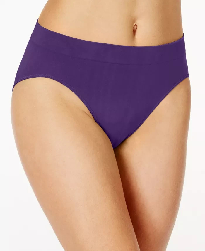 NWOT 3-Pack Bali Women’s L One Smooth U All-Over Smoothing Hi Cut Brief 2362