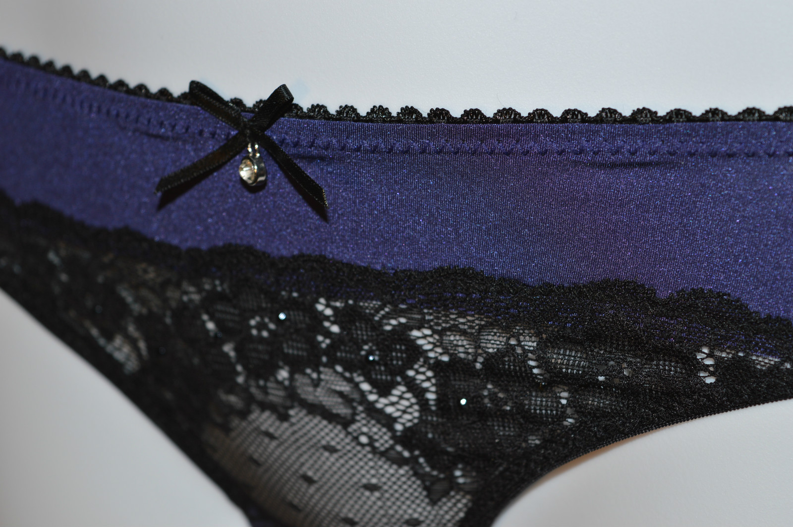 Marie Meili Janel Brazilian Indigo Brief / Knickers Size 8