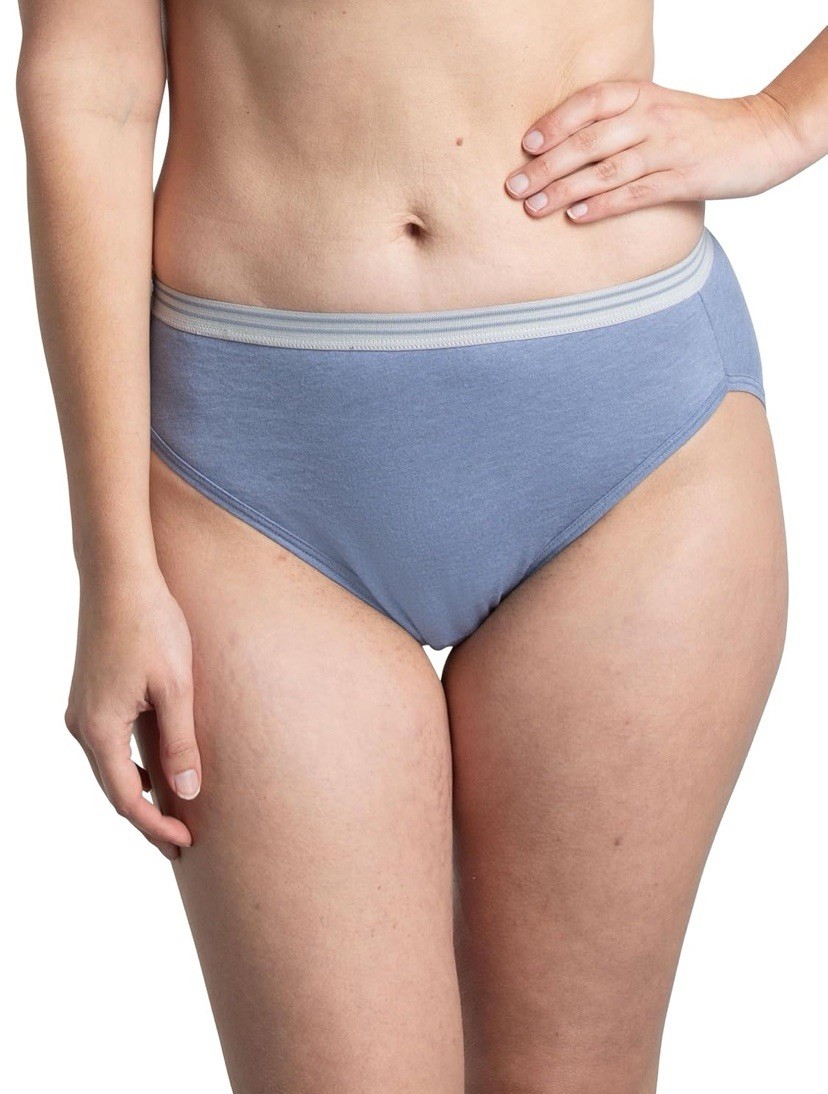 Fruit of the Loom Women’s Eversoft Breathable Cotton Hi-Cut 10-Pack 6XL❗️No Tags