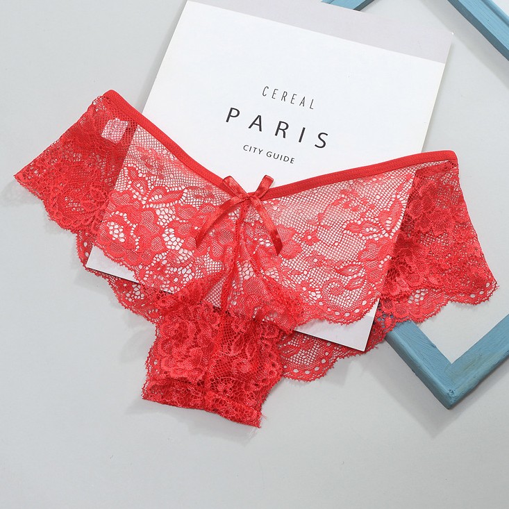 3 Pack Lot Sexy Womens Lace Panties Thongs See Through Ladies Underwear Lingerie