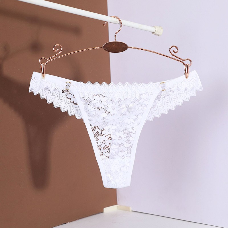 7 Pack Lot Sexy Womens Lace Panties Thongs G string Briefs See Through Underwear