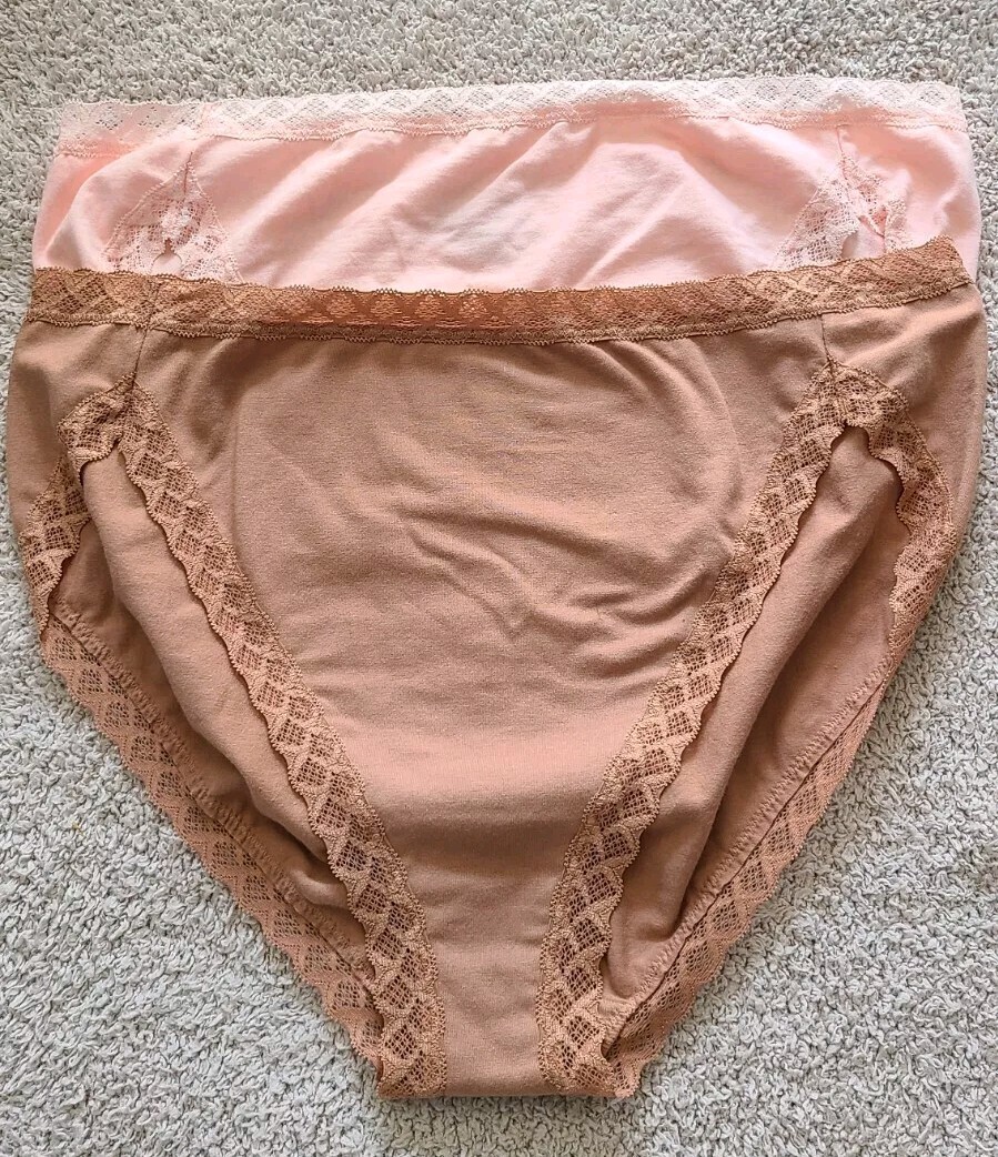 (2) Natori Bliss Cotton French Cut Panty Sz XXL