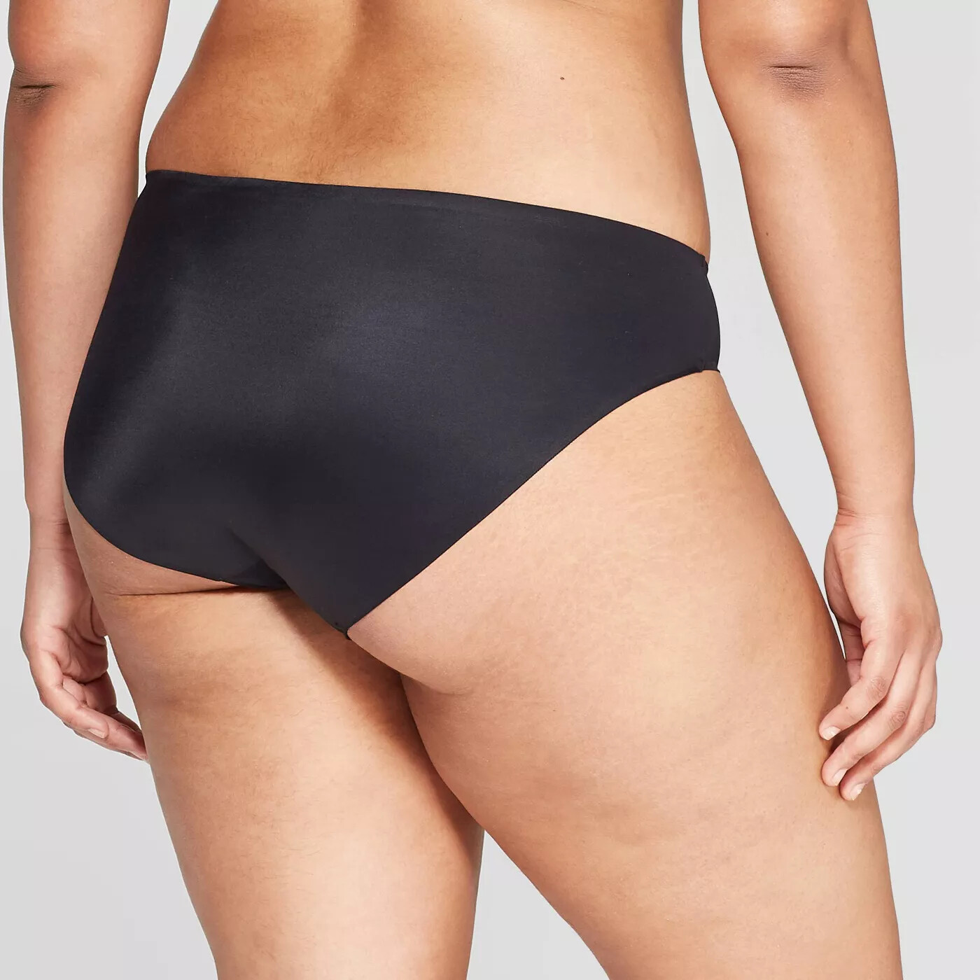 Auden Women’s Bonded Micro Bikini Size L Black ————-E20——-