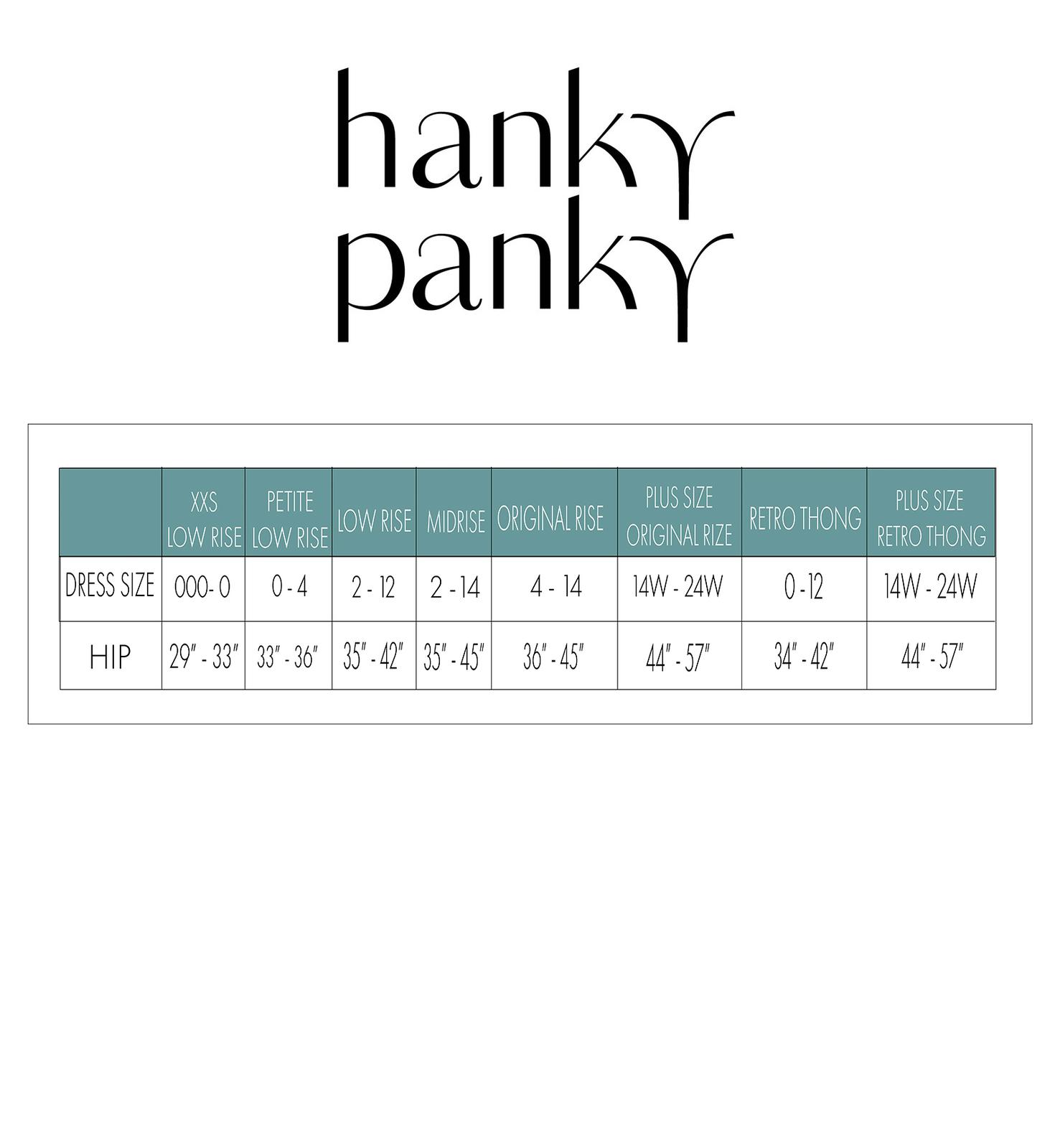 Hanky Panky Dream Original Rise Thong (631104)