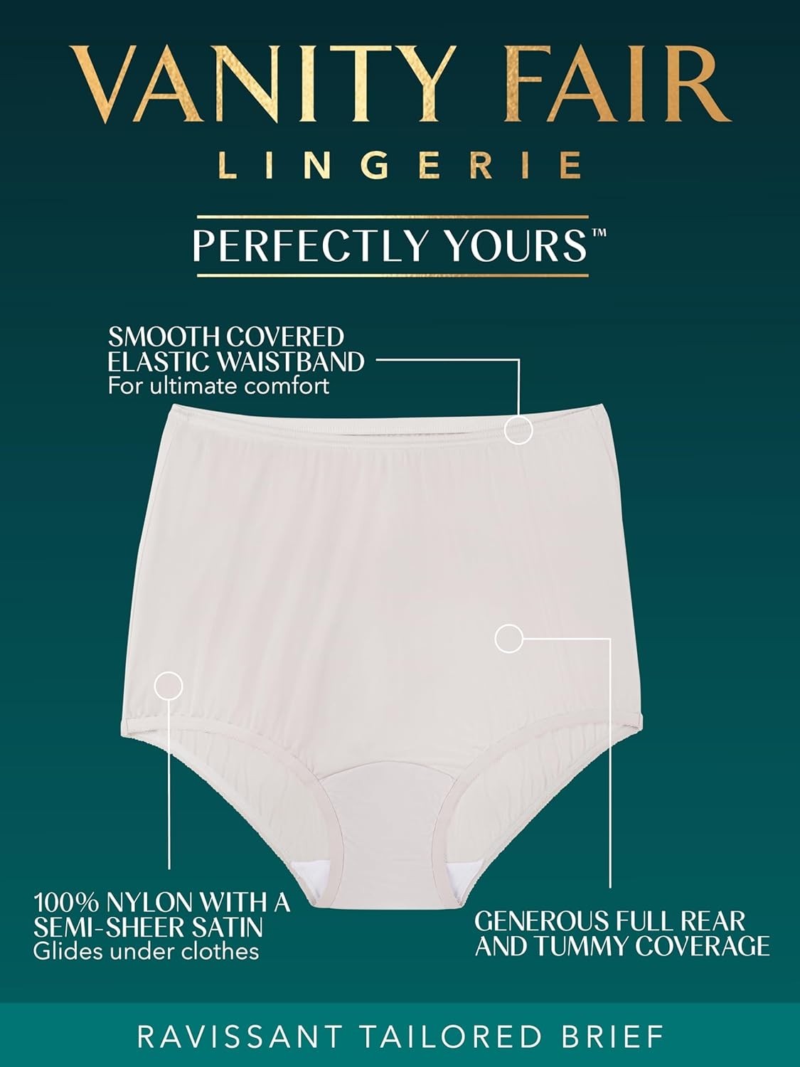 Stylish High Waisted Women’s Panties – Comfortable, Breathable Full Coverage