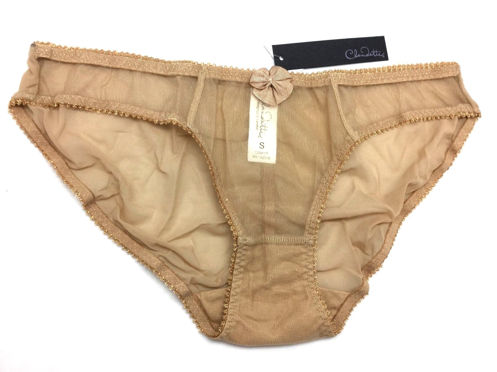 Love Claudette Dessous Mesh Bikini Panty Briefs Sexy Lingerie Panties Sunkissed