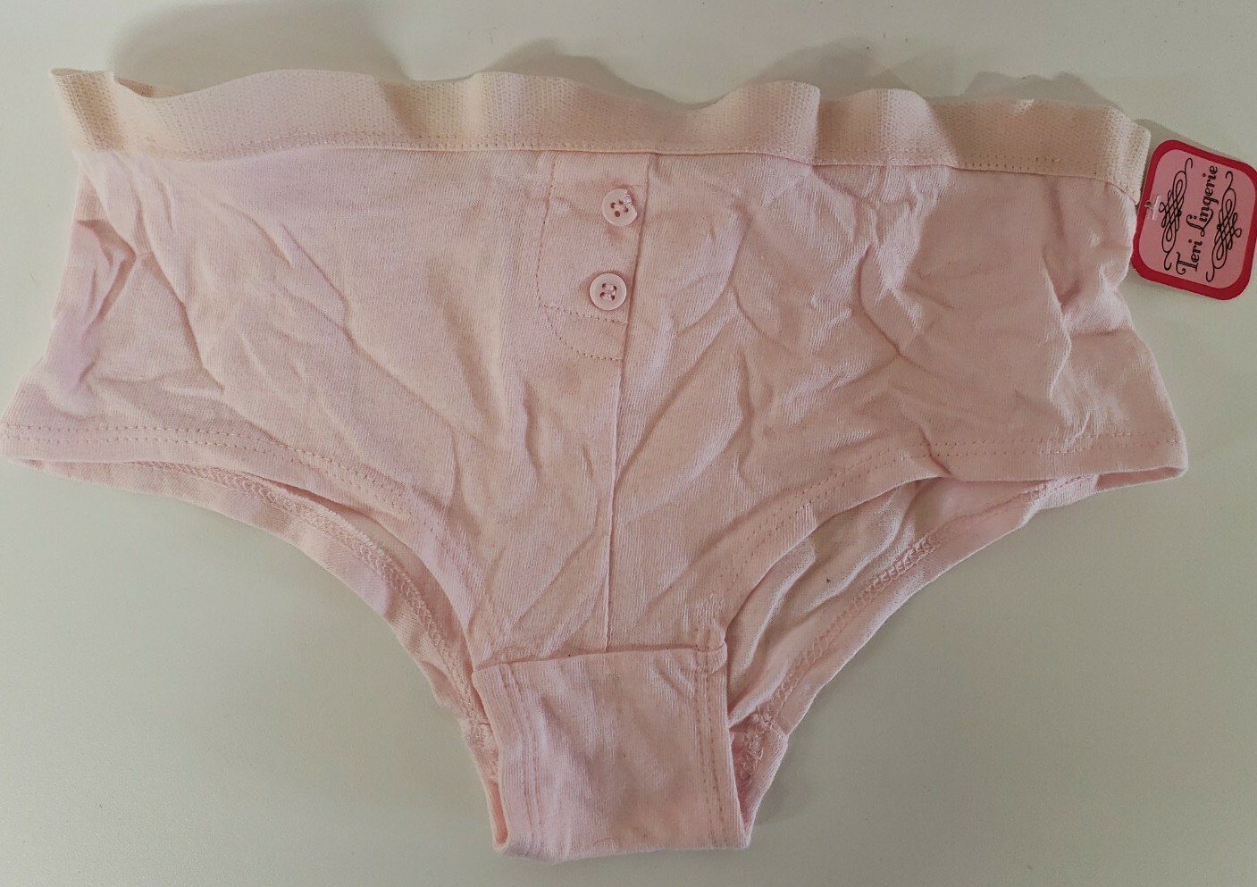 Teri Lingerie Lighy Pink Underwear Womens Size M Panties