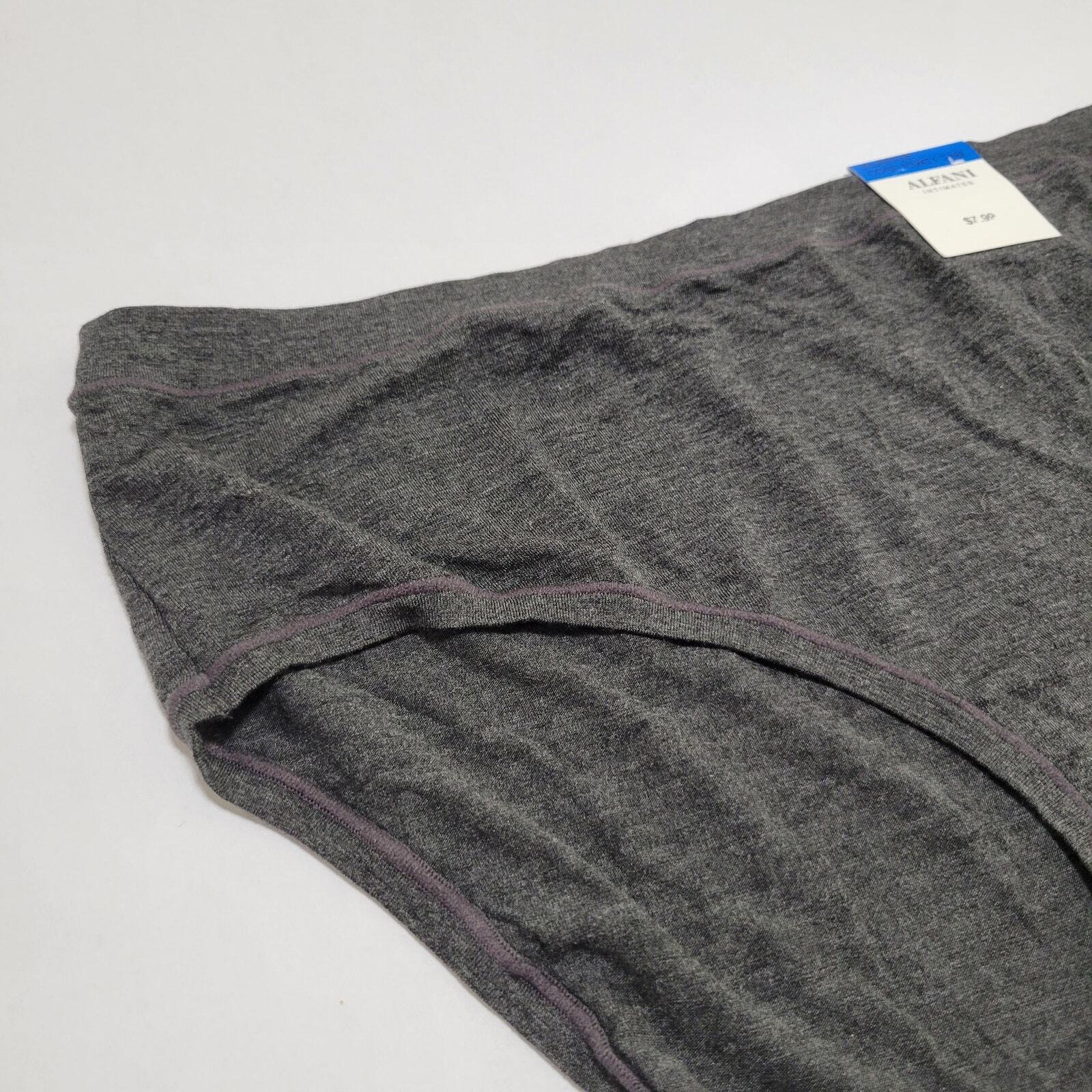 Alfani Ultra Soft Mix-and-Match Hipster Underwear Charcoal Grey NWT Size XL
