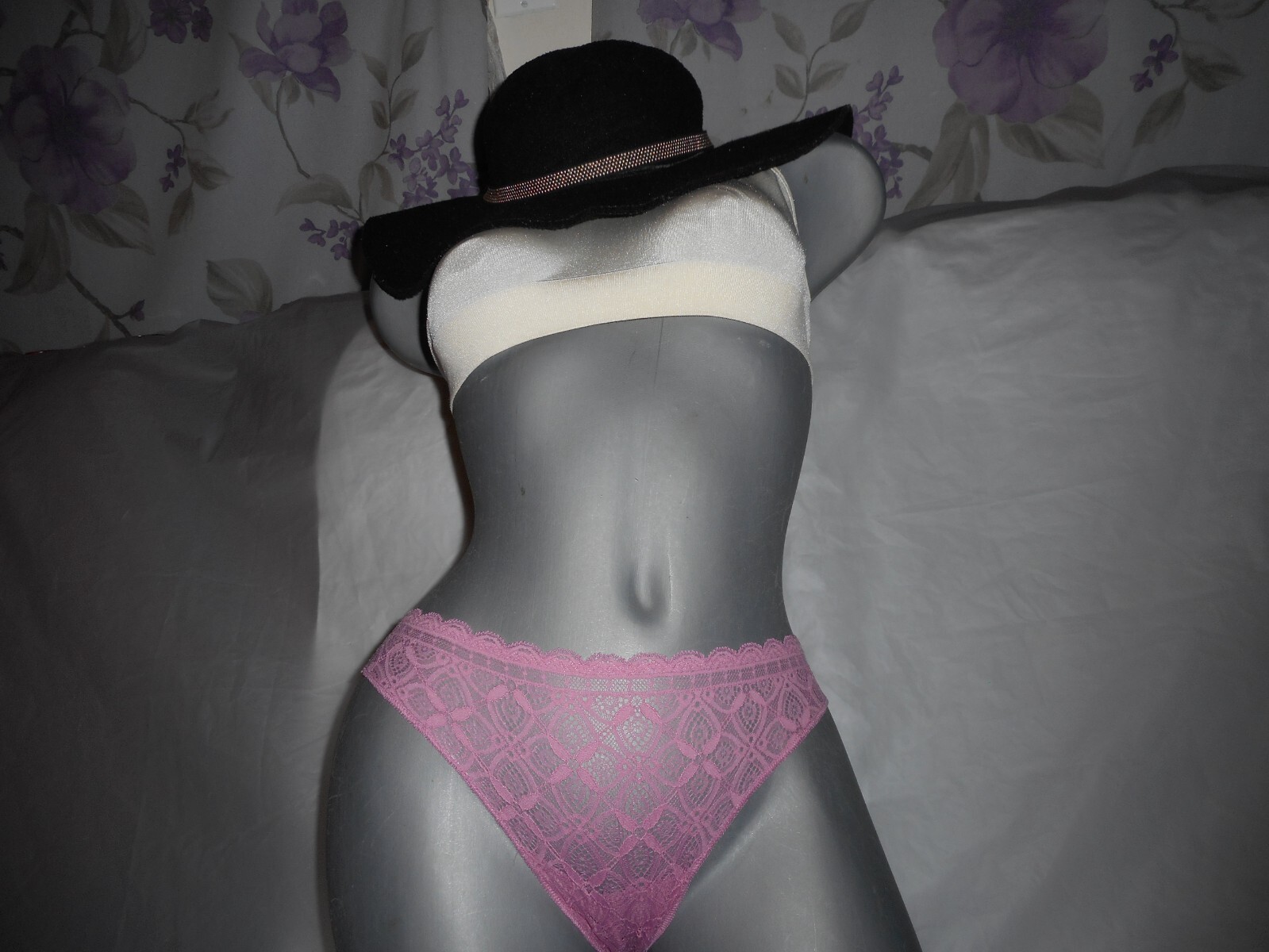 Intimissimi Women’s Brazilian Brief Panty Glacier Blue & Morning Pink Medium