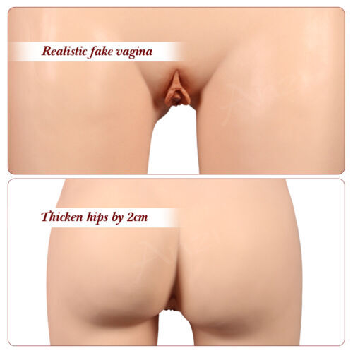 Anzi Silicone Crossdresser Fake Vagina Panties Hip Shaping Pants Transgenders