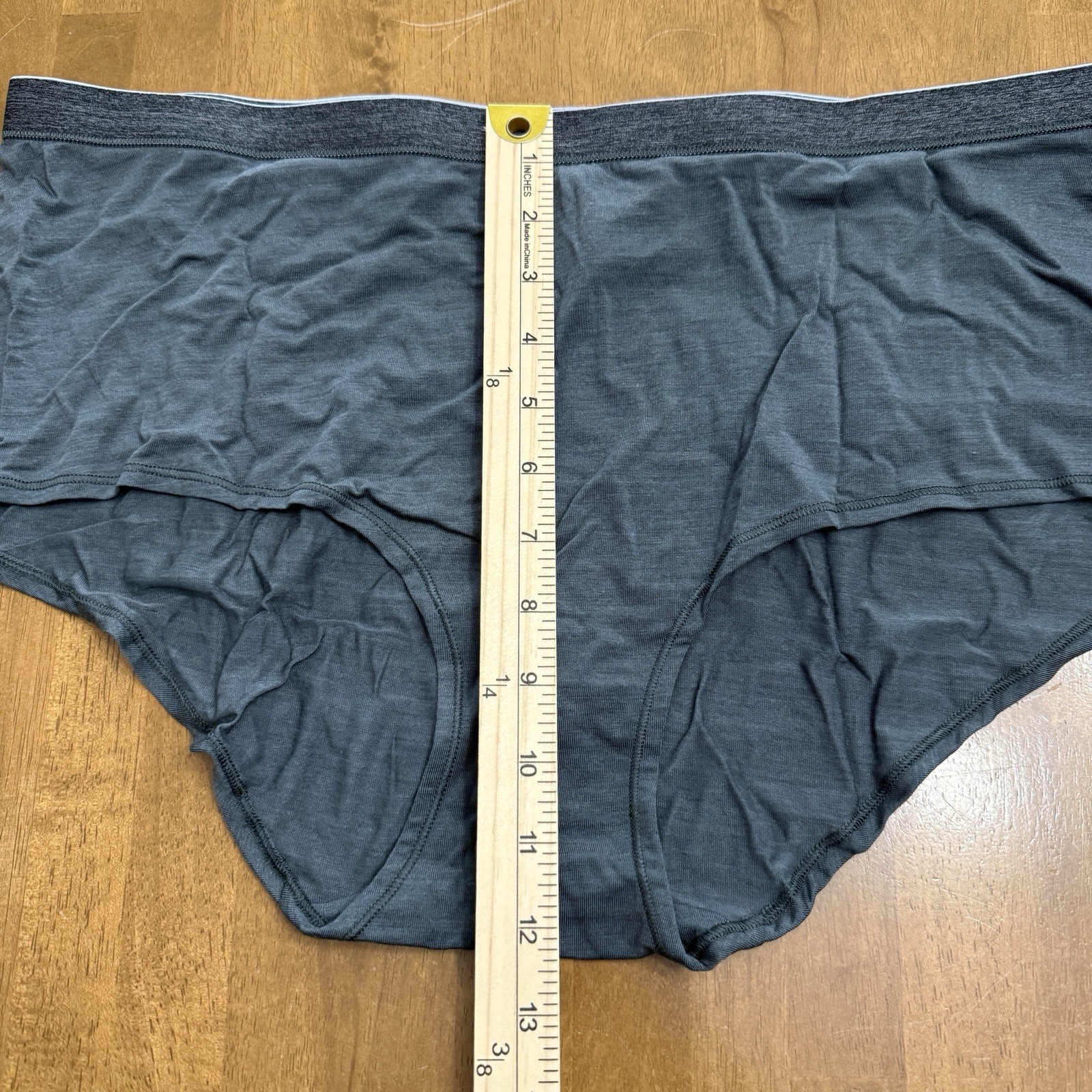 NEW Allbirds Trino Shortie panties women’s 3X storm gray merino wool blend NWT