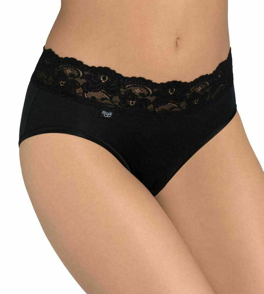 Sloggi Romance Midi Brief Pant 10031896 Everyday Underwear Knickers Woman’s