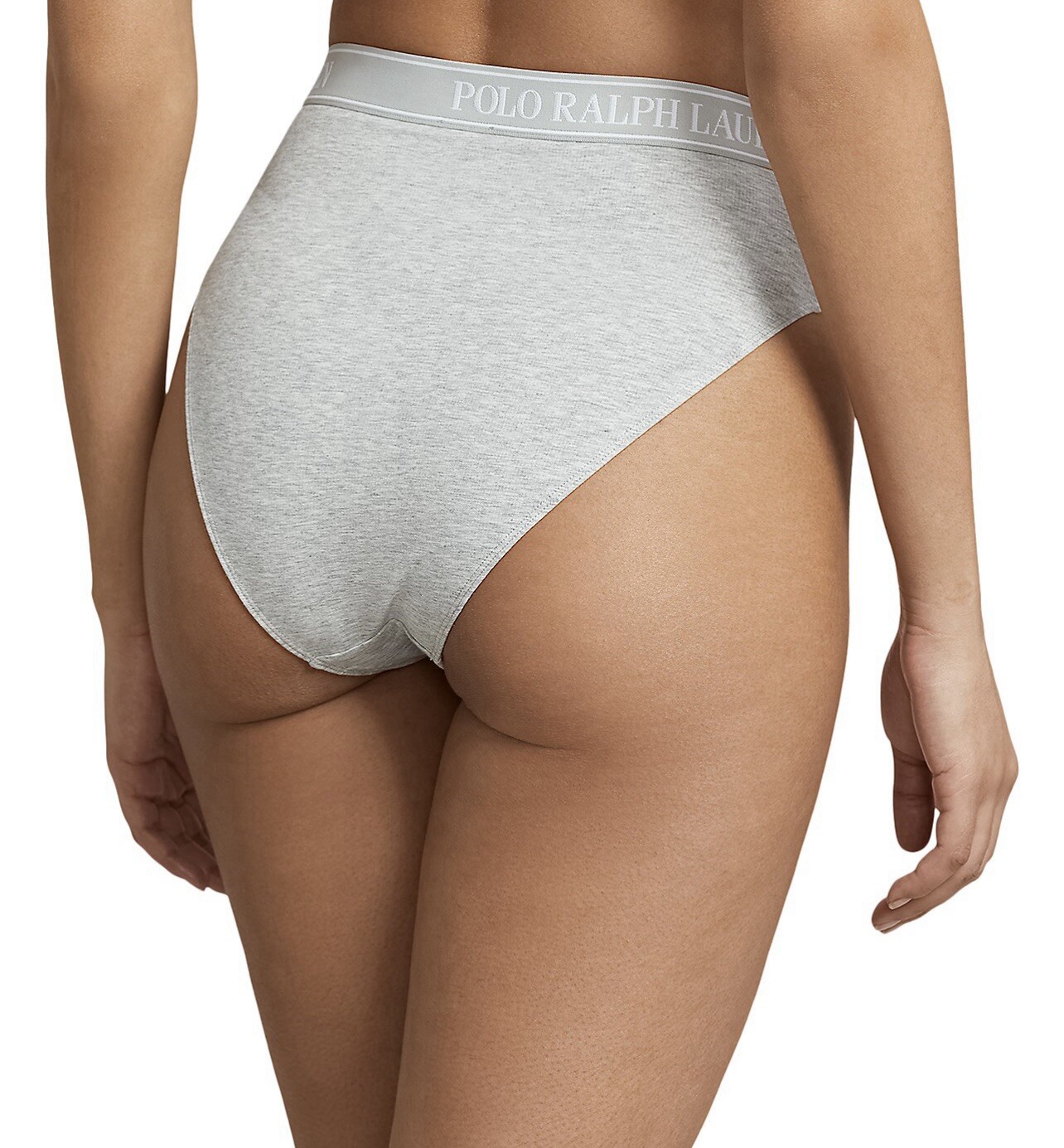 Polo Ralph Lauren High Waist Panty Heather Gray Size S