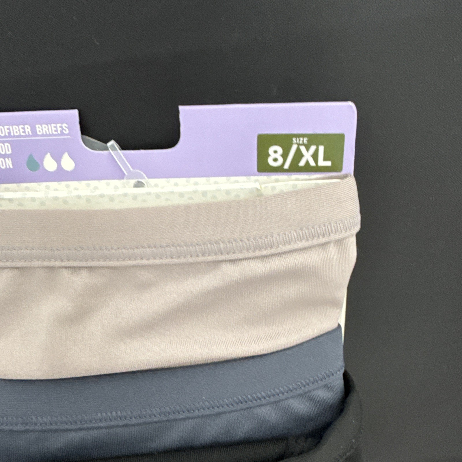 Hanes Women’s Comfort, Period Light Protection Briefs – Size 8 / XL – New